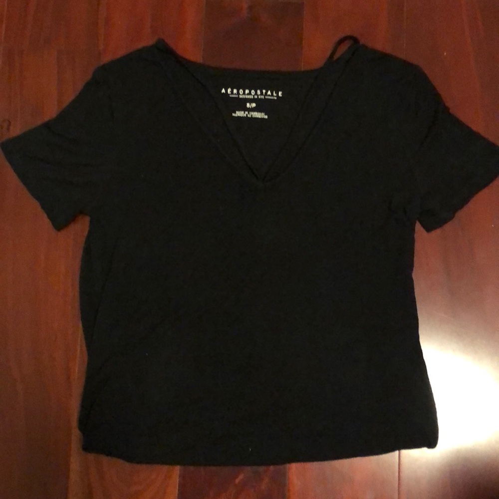 aeropostale black tee